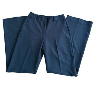 Worthington Womens High-Rise Modern Navy Trouser Size 2